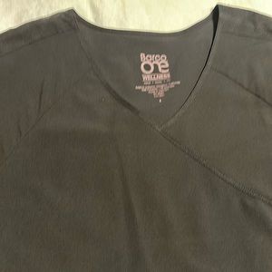 Barco One size small black never worn scrub top